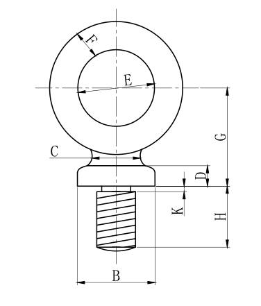 BS-3吊环螺栓型号规格